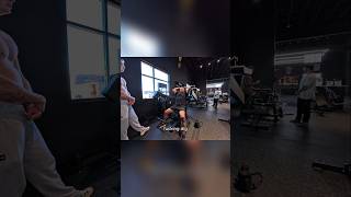 Iron sharpens iron 🔪  #vlog #gym #funny #gymbros