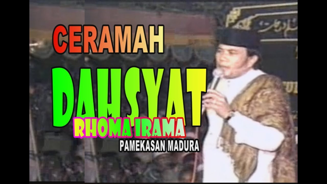 DAHSYAT !!!!!!! CERAMAH AGAMA - RHOMA IRAMA DI PAMEKASAN MADURA