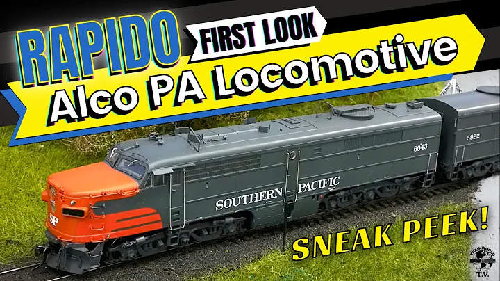 Rapido Trains HO Alco PA Exclusive First Look!