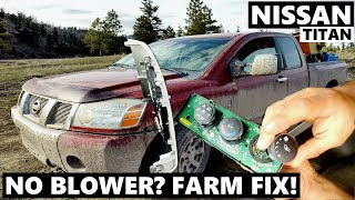 Money Saver Nissan Titan HVAC Repair – No Parts Needed, Just Some Know-How!