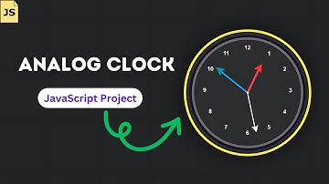 Create an Analog Clock using HTML CSS and JavaScript