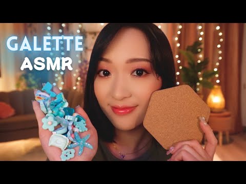 ASMR 🎀 On fabrique une nouvelle GALETTE 😍 (trigger board)