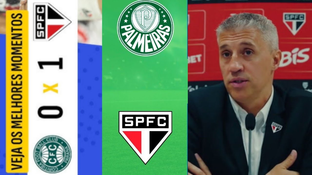 São Paulo vence o Curitiba ⚽