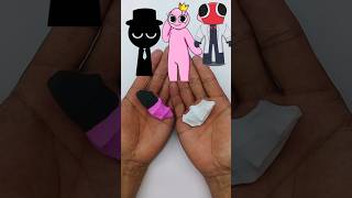 Mixing Rainbow Friends &amp; Characters to Create a Mystery Color! 🎨✨ #colormixing