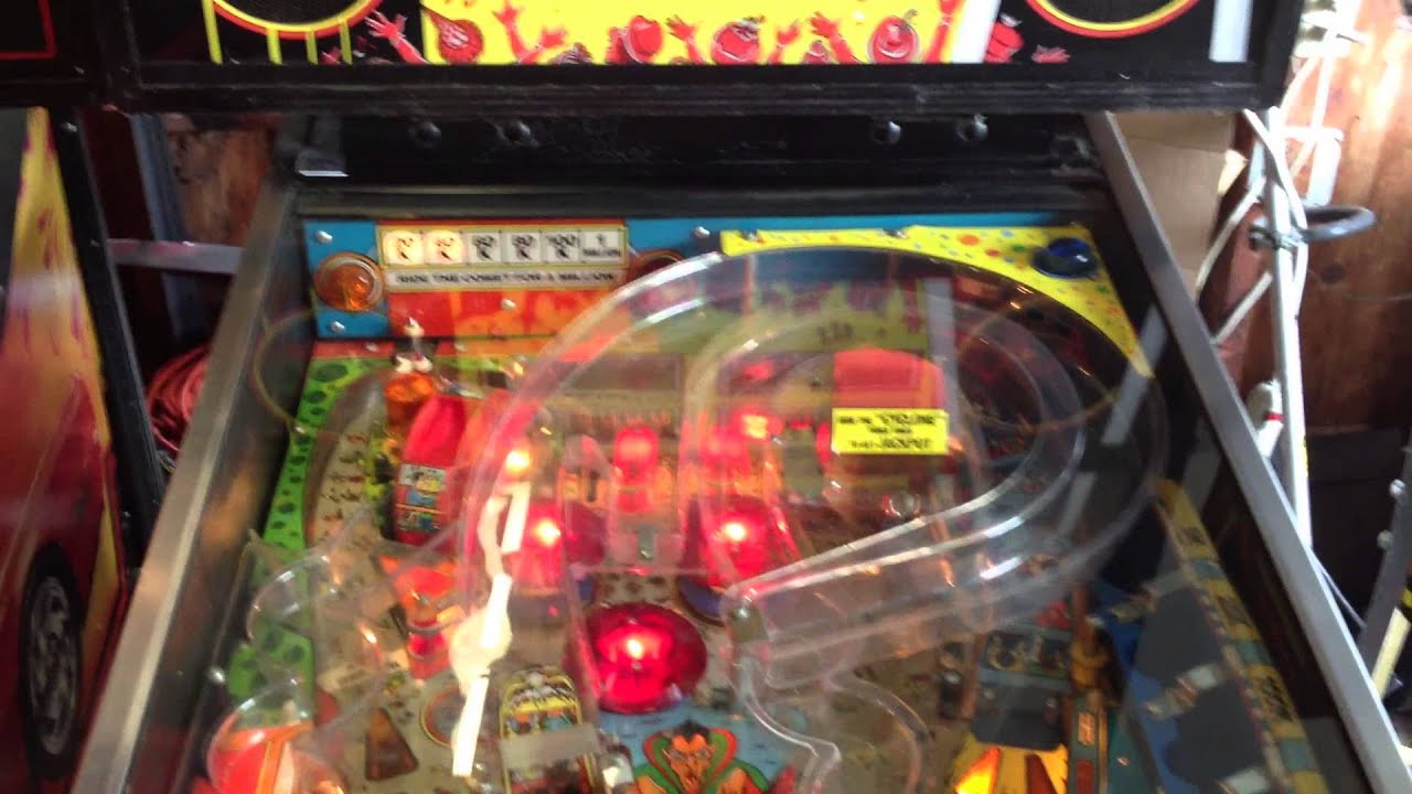 Williams Cyclone Pinball Machine quick overview HD YouTube