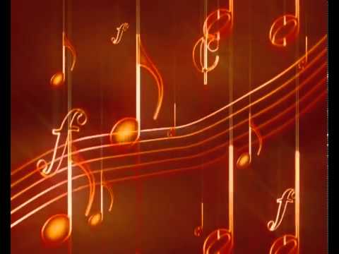 Music Notes Video Background TVSD243 , Free Animated Motion Backgrounds