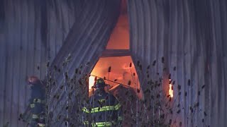 Large fire breaks out in Arcade Tuesday night, causes $1.5 million in damages