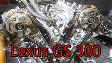 Lexus GS 300 engine timing chain | Toyota Lexus Engine V6 3.5L 2GR  is lexus car { mechanical tips }