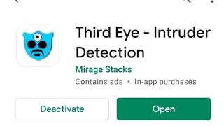 How To Use Third Eye App | Third Eye Intruder Detection | screenshot 2