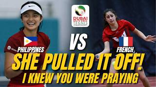ALEX EALA SHOCKS WORLD NO. 8! 🚨 The Biggest Upset in Dubai History! 🇵🇭🔥