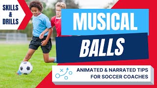 Why Musical Balls? Best Soccer Drills for Kids screenshot 1