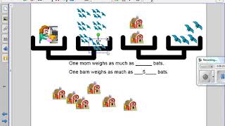 Video 6th Grade 6 9 Part 2 Two Pan Balance Problems