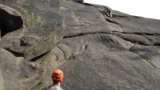William's First Rock Slab!