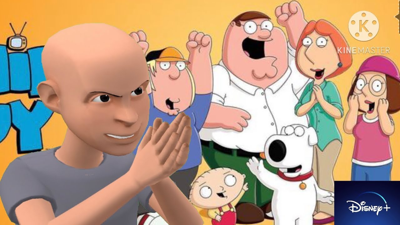 Classic Caillou Watches Family Guy On Disney Plus/Grounded - YouTube