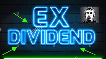 Understanding Ex-Dividend Dates | Step By Step Training