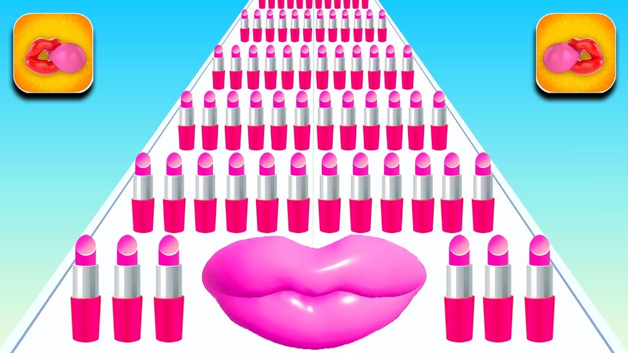 Lip Runner in All Levels Gameplay iOS,Android New Trailer Update Mobile Game Walkthrough IPLRUNE