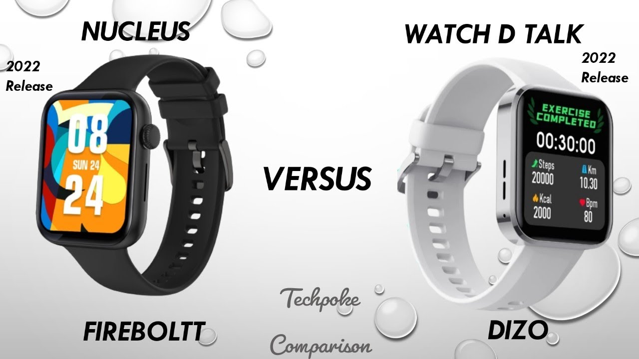 Fireboltt nucleus vs Dizo Watch D talk ✓ calling battle but display is ☹️ 
