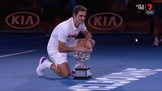 Roger Federer   Interview after winning 2018 Australian Open Men's Finals