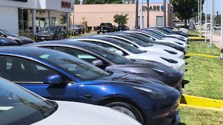 End of Season Sale Tesla Model 3 Y X S FSD Orange County OC Costa Mesa SoCal lots of Teslas