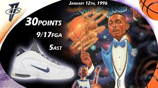 Penny Hardaway 30points VS Milwaukee Bucks January 12th 1996