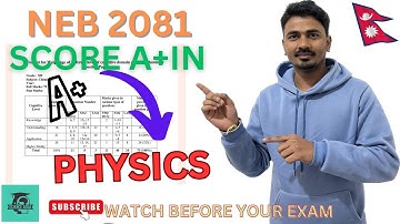 How To Pass In NEB Class 12 Physics In 1 Day🔥🔥|NEB 2081|Physics Important Questions| #neb2081