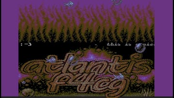 C64 Crack Intro : 2015 Atlantis, Fantastic 4 Cracking Group