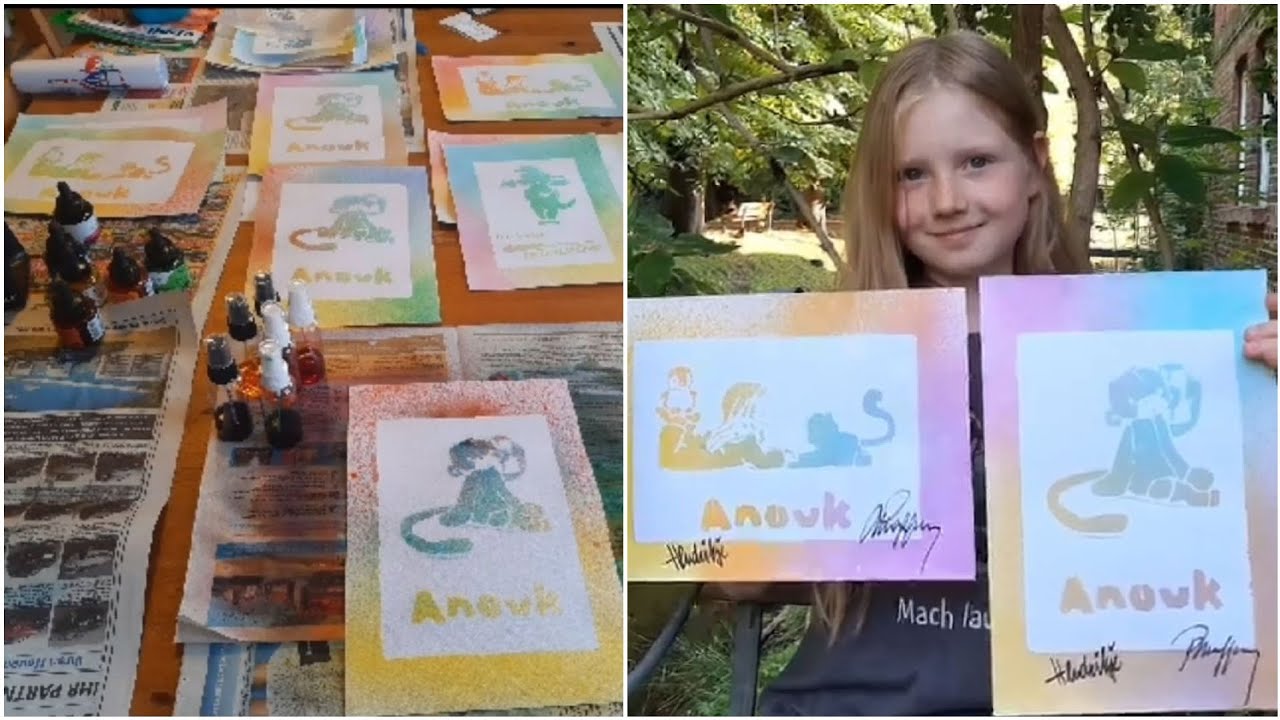 Signierte Anouk-Kunstwerke! Wir sind Tabaluga - Die große Verlosung: Preise Teil VII 💚