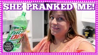 SHE PRANKED ME...SHE GOT ME GOOD!