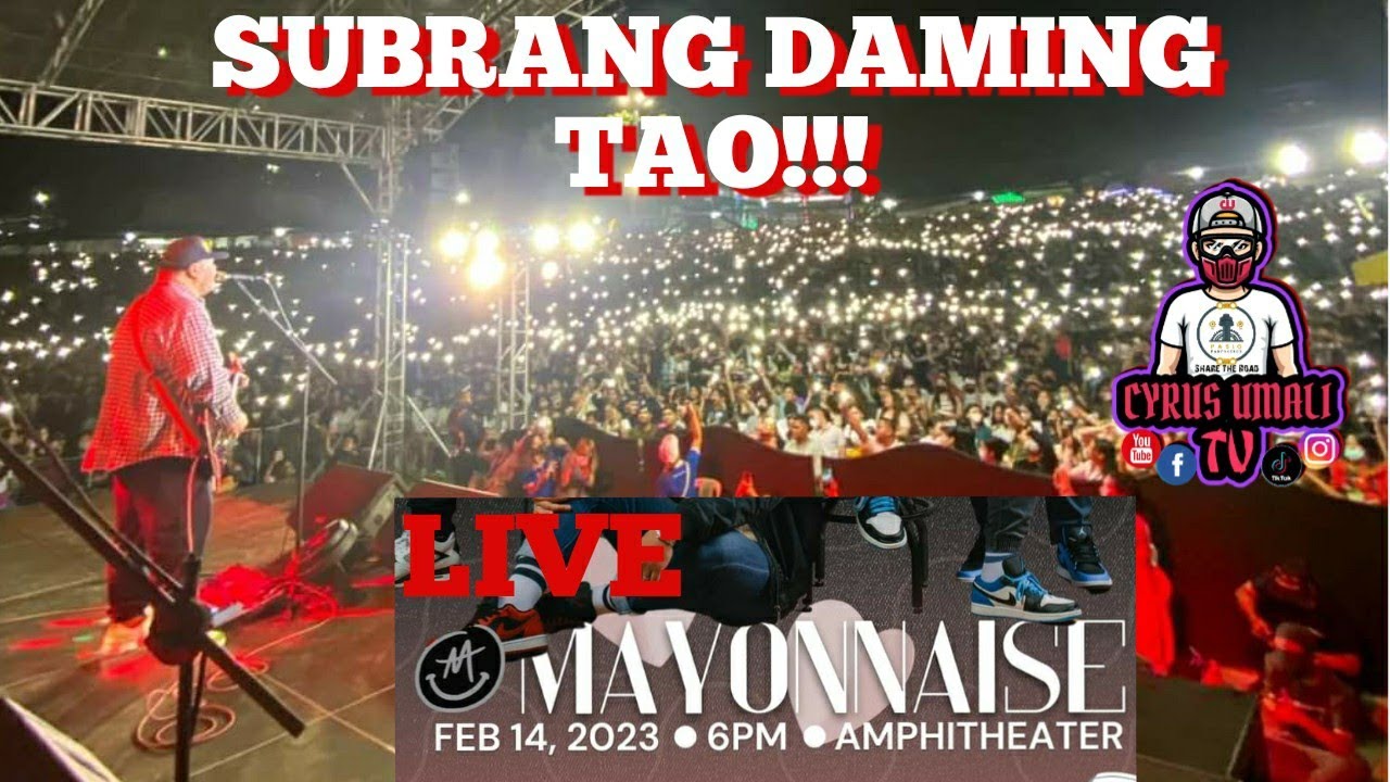 Mayonnaise Jopay LIVE Riverbank Marikina Feb 14 2023 Subrang Daming