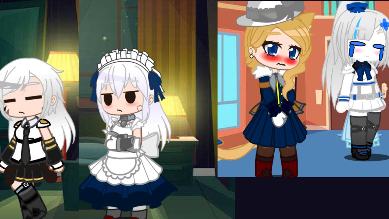 Sister Talk & Kitty Hood? [ Azur Lane / Gacha Club ] - YouTube