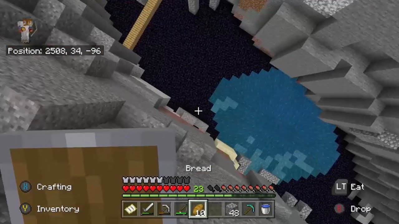 Clean water bucket fall video