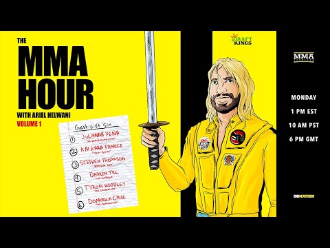 The MMA Hour with Julianna Peña, Tyron Woodley, Darren Till, Dominick Cruz, and more | Dec. 13, 2021