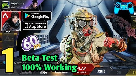 Apex Legends Mobile Beta Test Gameplay (Android/iOS) Part 1