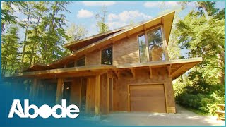 Would You Live In An Off Grid Log Cabin On A Private Island? | My Retreat | Abode