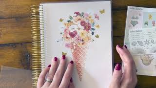PlannerSpeechie - New Sadie Stickers Planner 2022-2023 unboxing and review!