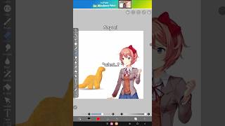 Ddlc members react if a new member came-🥀 [dinosuki alert] #ddlc #ddlcmonika #ddlcsayori #fandom