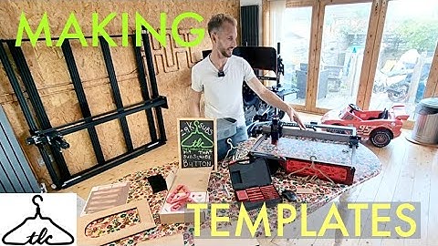 Forget The Router! Make Woodworking Templates With A Laser! // TS2 Laser Cutter //  Vid#107