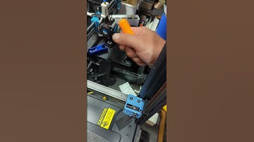 SV08 belt adjustment