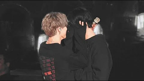 jimin and jungkook comforting each other