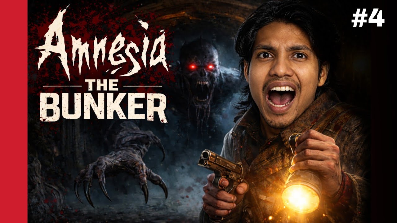 “Amnesia The Bunker 😱 | Church ke Andar Sab Soldiers Mare Hue 💀⛪” part 4 