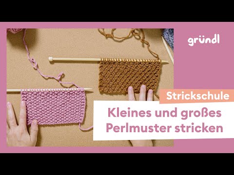 Kleines und großes Perlmuster