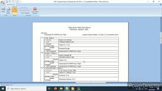 Bentuk Format SKP dan Dupak JF Kesehatan || Aplikasi SKP dan Dupak JF Kesehatan