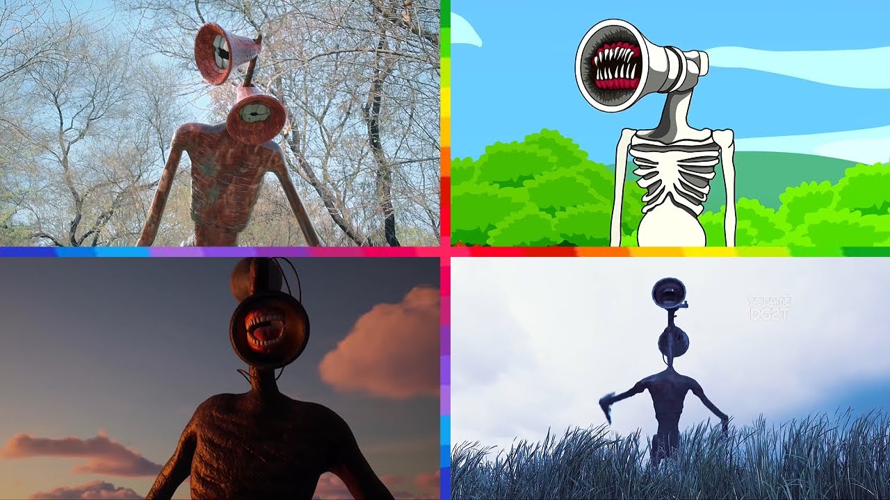 Siren Head Battle Begins 😱🔊 | 3D Monster Fight | Tiles Hop Horror