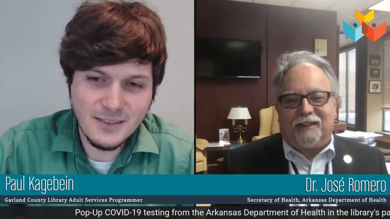 Virtual Talk with Dr. Jose Romero, Secretary of Health, Arkansas Health Department