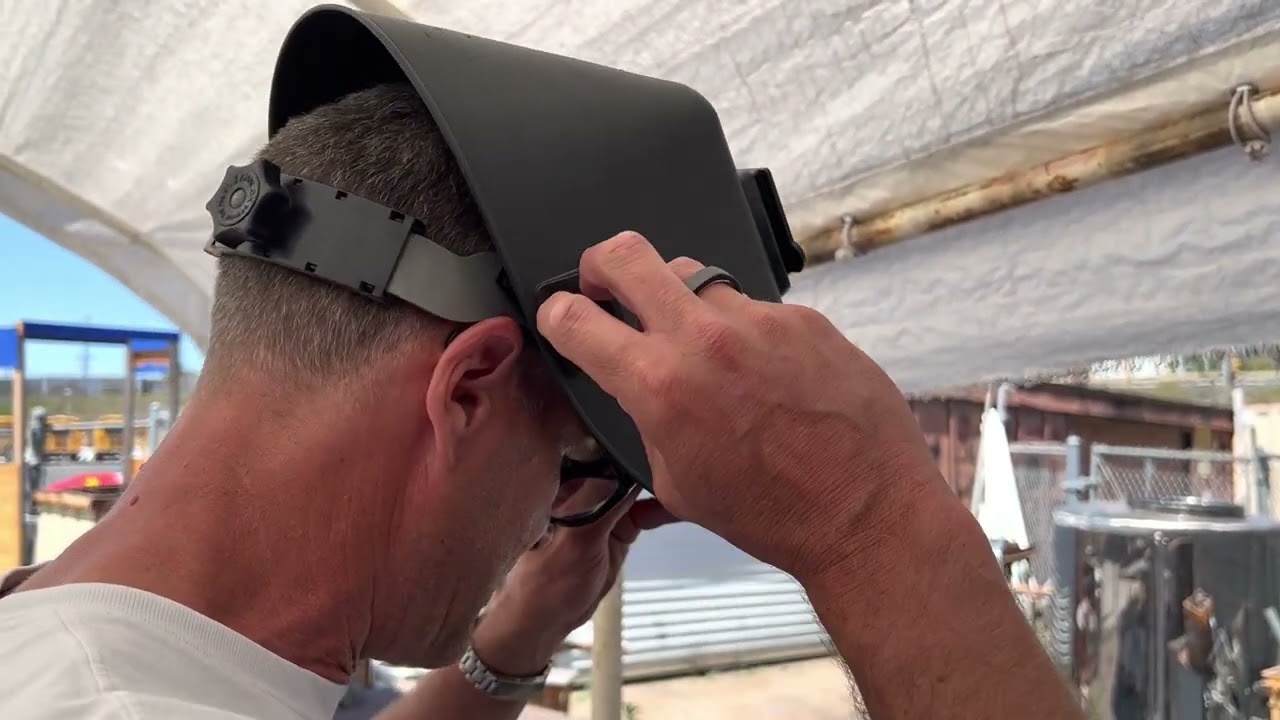 Welding helmets lesson
