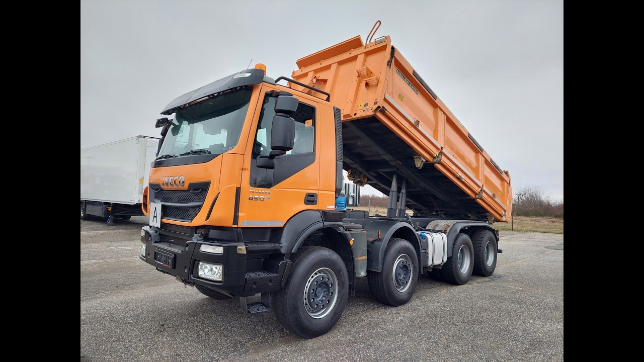 26007 Iveco Trakker AD 340T450 Meiller Video