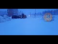 На Нижнекамск обрушилась метель, все дороги завалены снегом