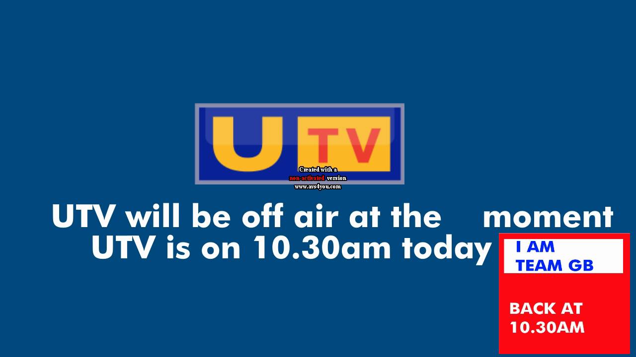 utv-off-air-for-i-am-team-gb-caption-saturday-27th-august-2016