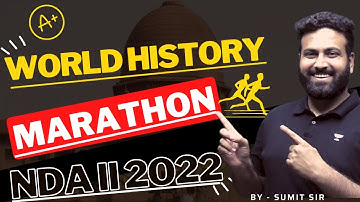 Wait Is Over - World History Marathon For NDA 2 2022 😲 NDA 2 2022 | Learn With Sumit