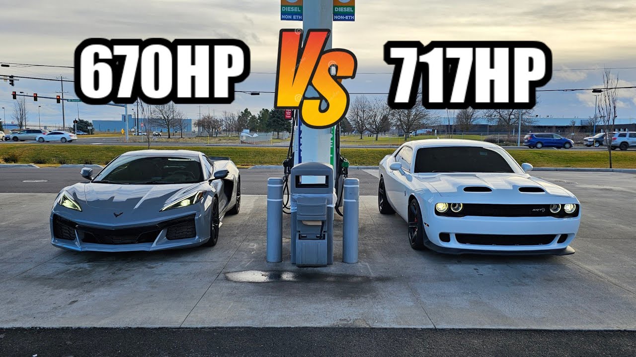 I CALLED OUT MY FRIENDS C8 Z06 TO RACE! | 2024 Corvette C8 Z06 vs 2022 ...